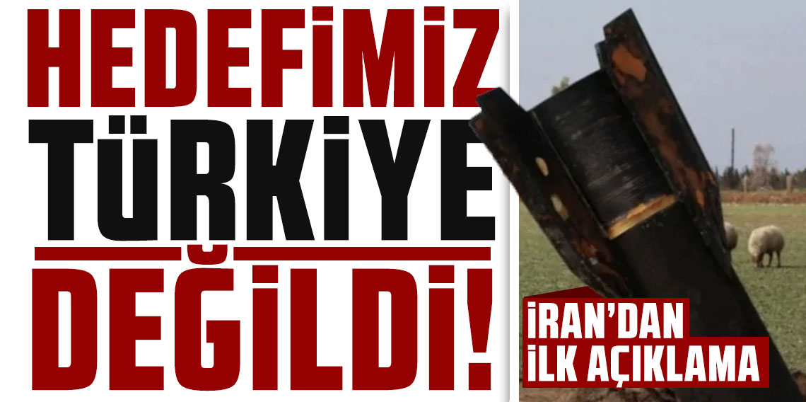 İran'dan açıklama: Türkiye topraklarına füze atmadık