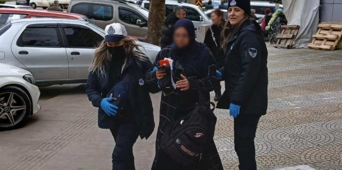 Ordu’da Dilencilere Operasyon, Toplanan Paraya El Konuldu