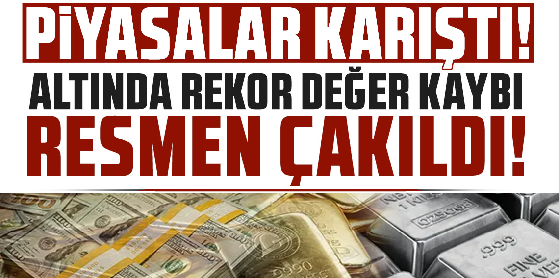 Altın ve gümüş haftalık kayba yöneldi! İşte son rakamlar