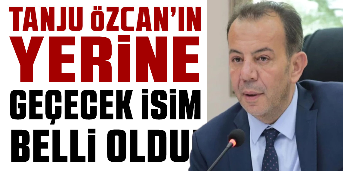 Tanju Özcan'ın yerine Bolu Belediyesi Başkanvekili Mehmet Tuna Özcan geçti