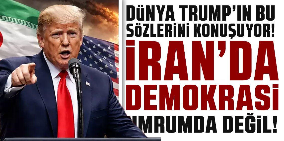 Trump İran savaşı için şartlarını açıkladı! 