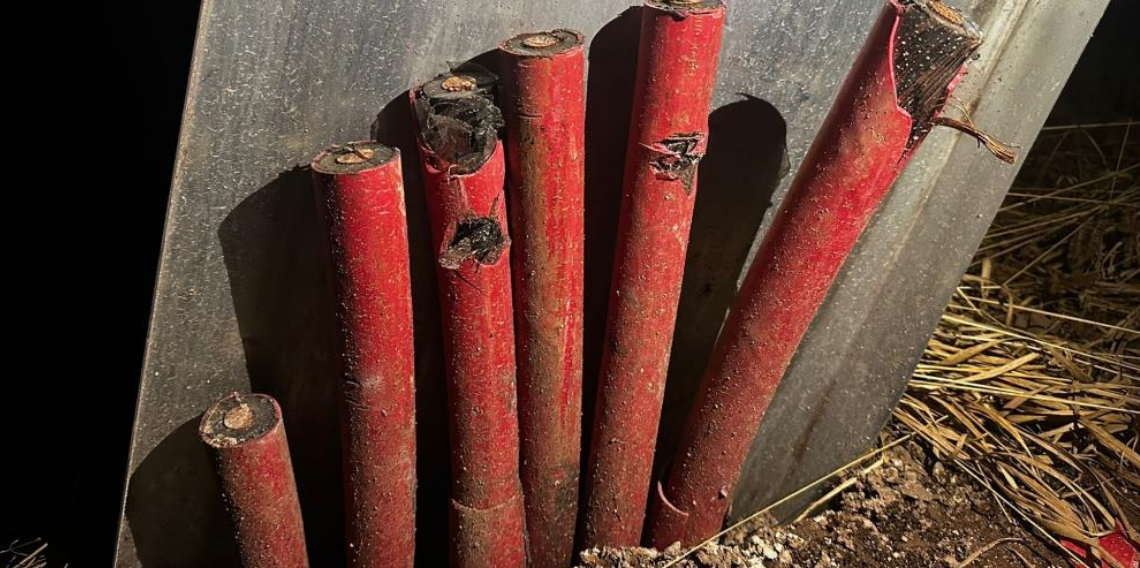 Artvin’de 1 Milyon TL’lik Bakır Kablo Hırsızlığı