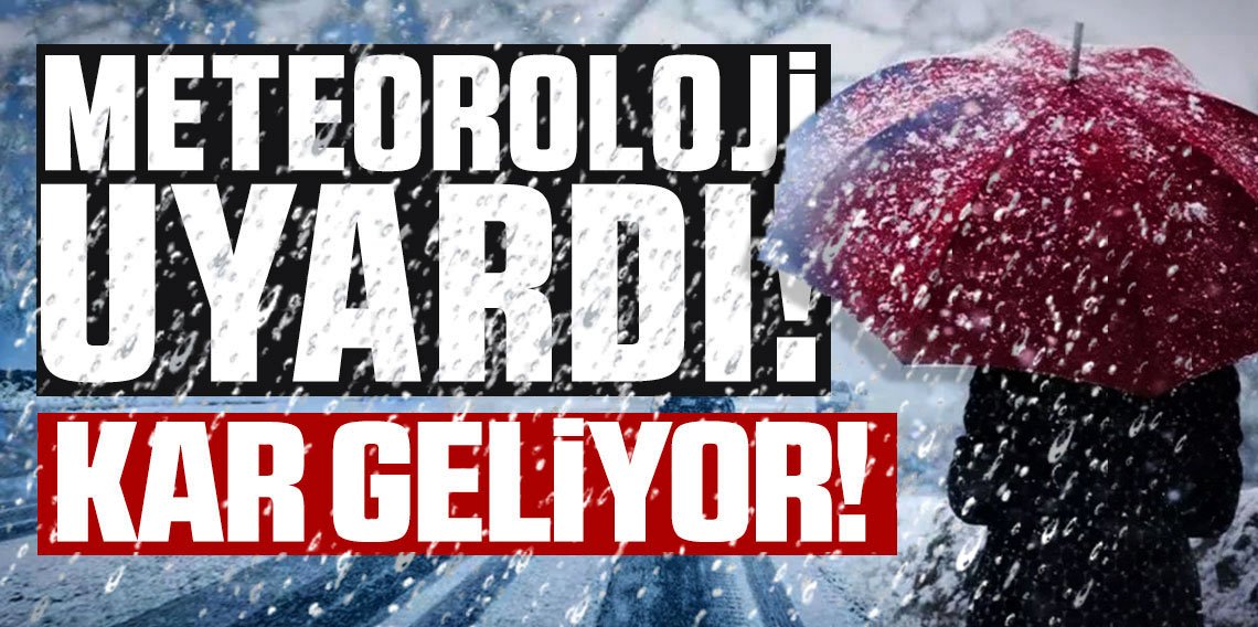Lapa lapa yağacak! Meteoroloji sarı kodla uyardı: 12 ilde kar alarmı