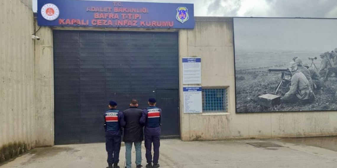 Samsun’da 18 Yıl Hapis Cezası Alan Firari Şahıs Jandarma Operasyonuyla Yakalandı