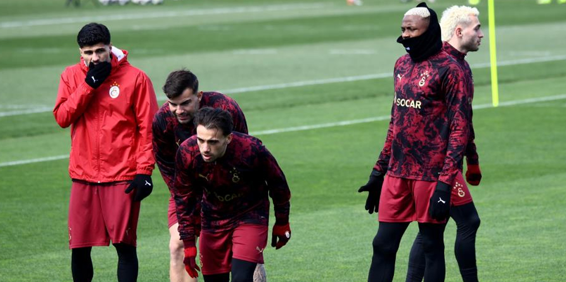Galatasaray, Liverpool maçı hazırlıklarını tamamladı