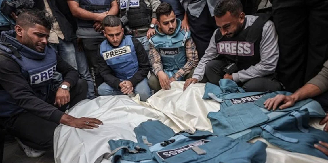 Gazze'de hayatını kaybeden gazeteci sayısı 261'e çıktı