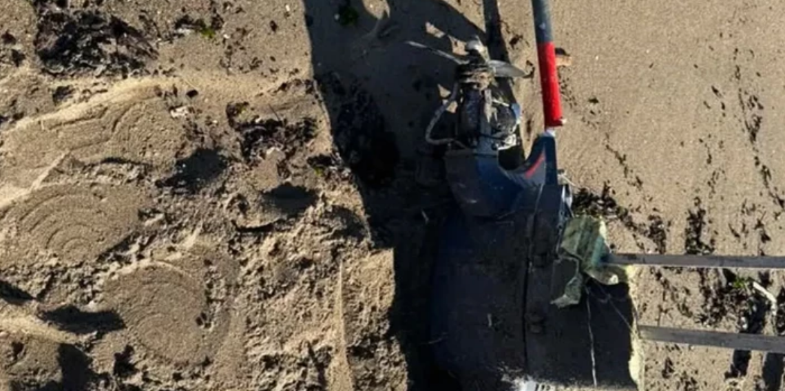 Sakarya Karasu’da halk plajında İHA alarmı