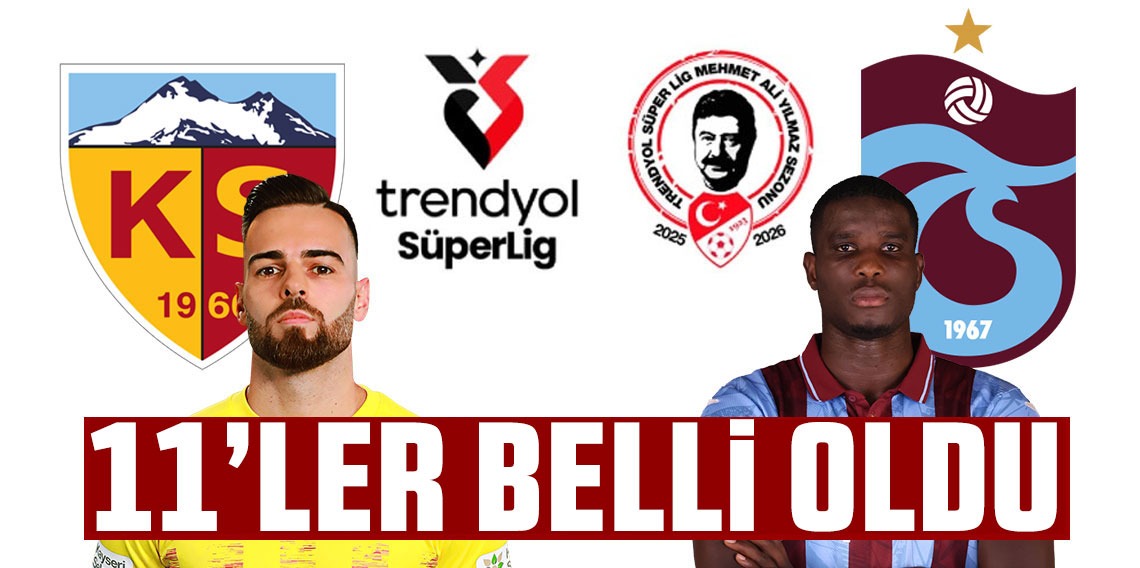 Kayserispor - Trabzonspor (CANLI SKOR) 