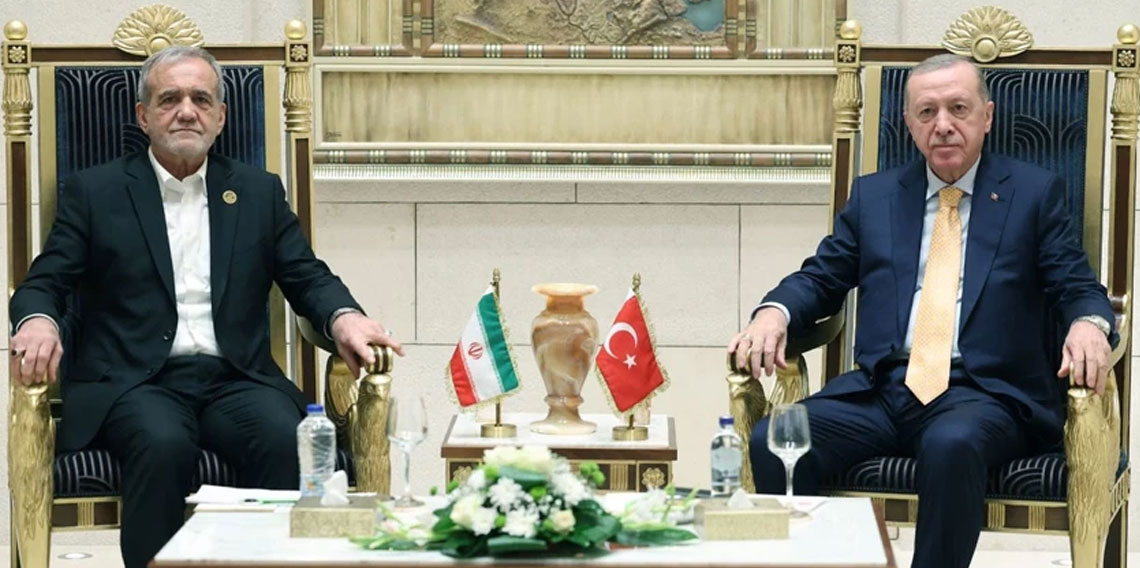 Cumhurbaşkanı Erdoğan, Mesud Pezeşkiyan ile görüştü!