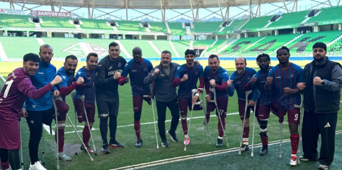 Trabzon Büyükşehir Ampute Takımından Altın Gol