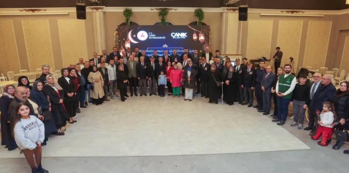 Canik’te Şehit Aileleri ve Gazilere İftar