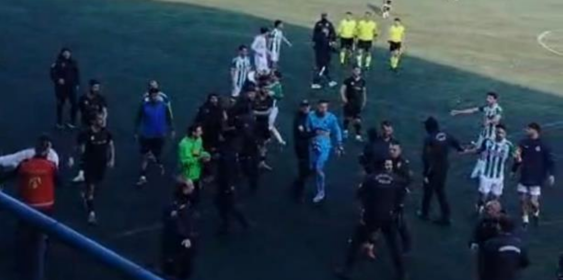 Trabzon’da BAL Play-Off Maçı Sonrası Olaylar Çıktı