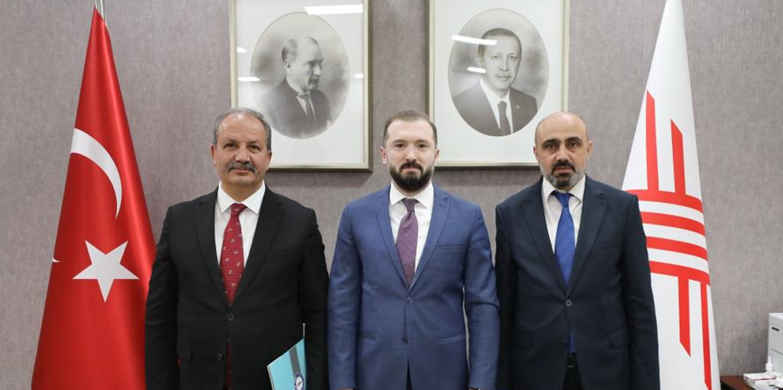 Sağlık-Sen Genel Başkanı Doğan'dan YÖK'e ziyaret