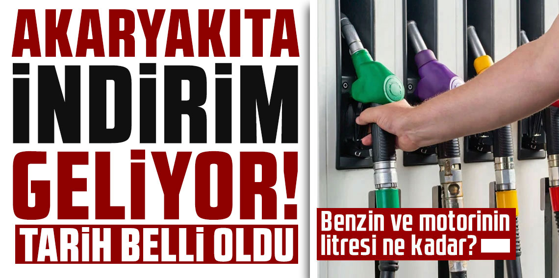 Benzin ve motorindeki zam üstüne zam sonrası indirim geliyor!