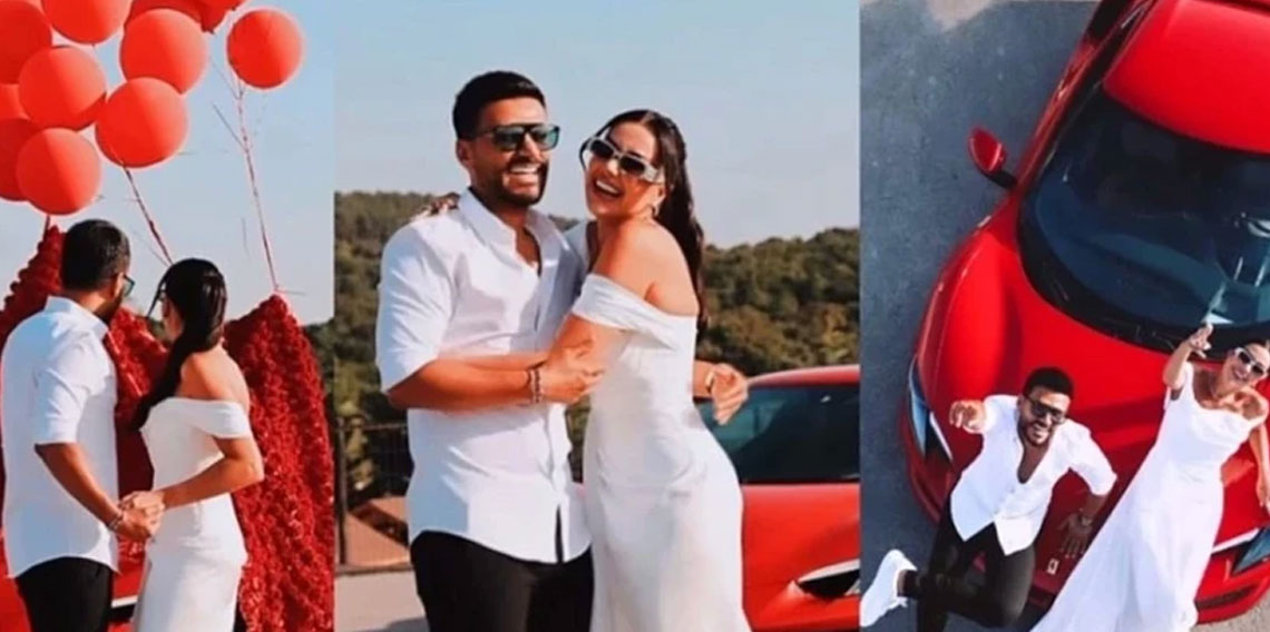 Dilan ve Engin Polat'ın kırmızı Ferrari’si satışa çıktı!