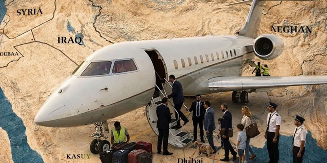 Zenginlerin Orta Doğu'daki savaştan kaçışı!