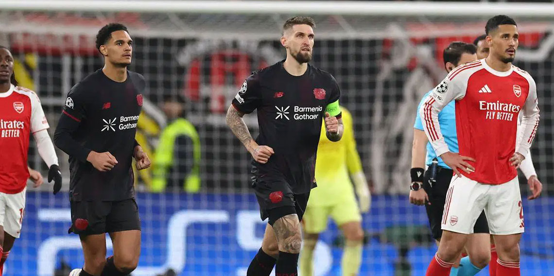 Halil Umut Meler'in yönettiği maçta Arsenal ile Leverkusen yenişemedi!