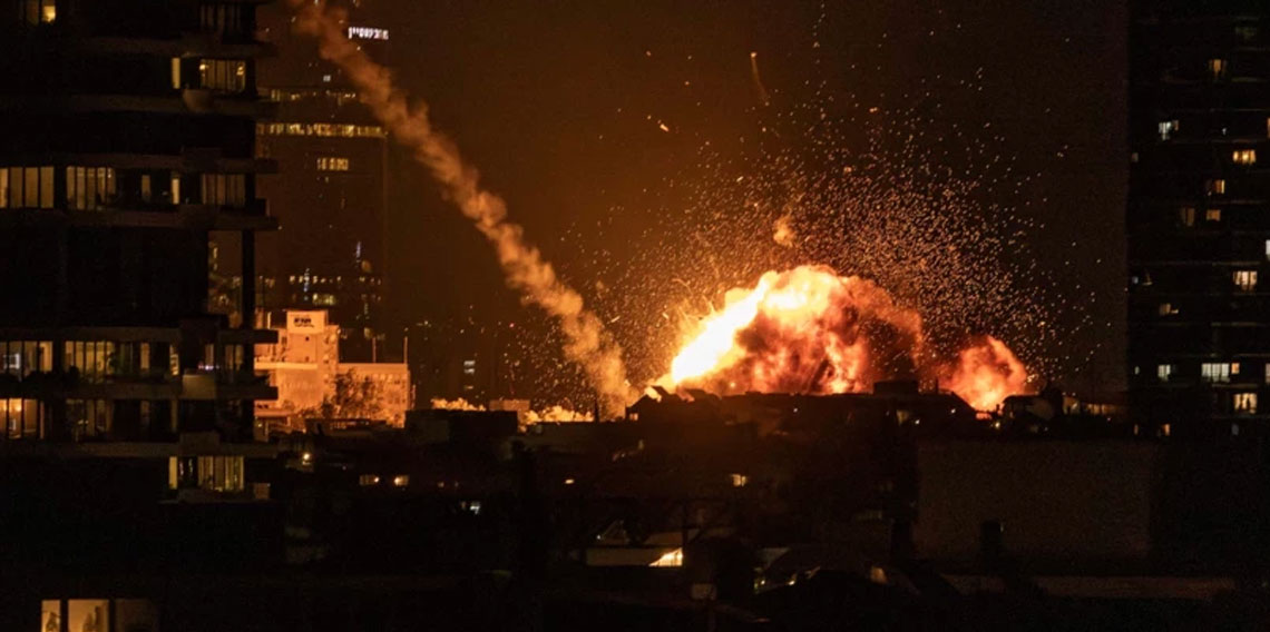 İsrail gece vakti başkenti kana buladı: Tel Aviv kabusu yaşadı