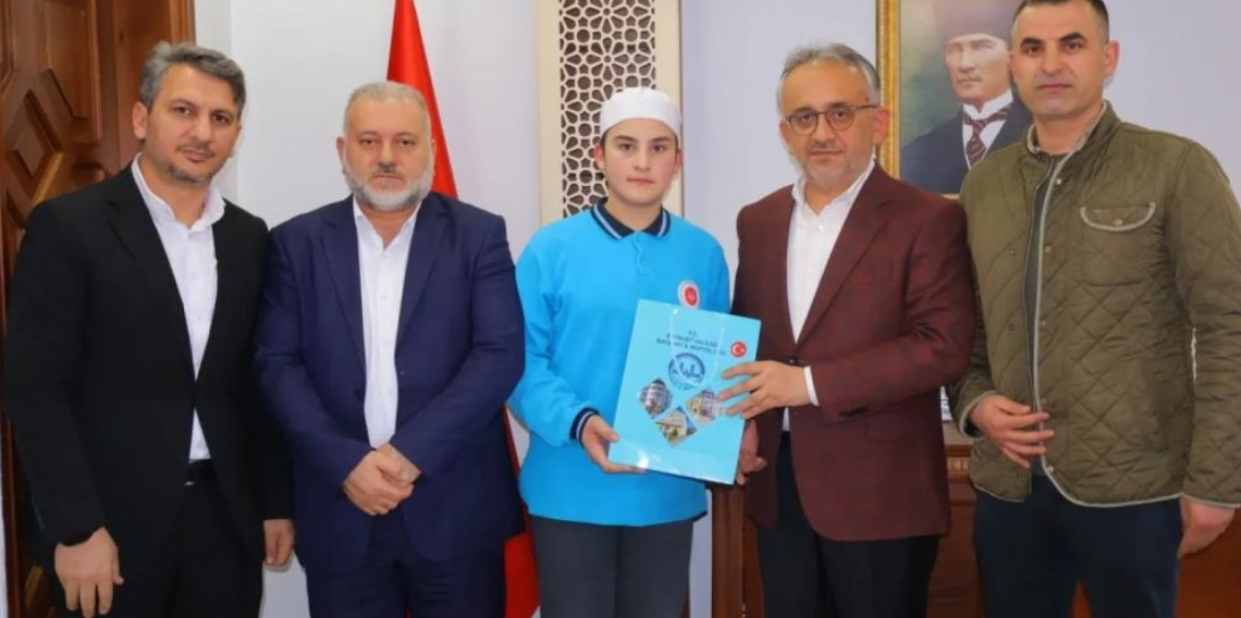 Bayburt’ta 12 Yaşındaki Mert Kaan Dursun 7 Ayda Hafız Oldu