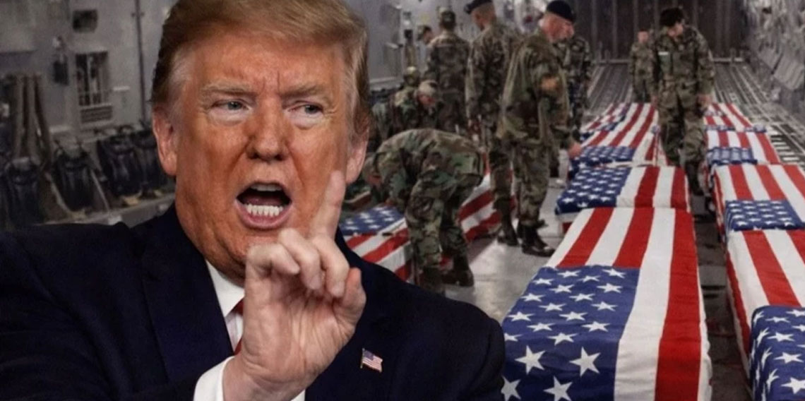 ABD resmen duyurdu: Irak'ta düşen uçakta 4 asker öldü