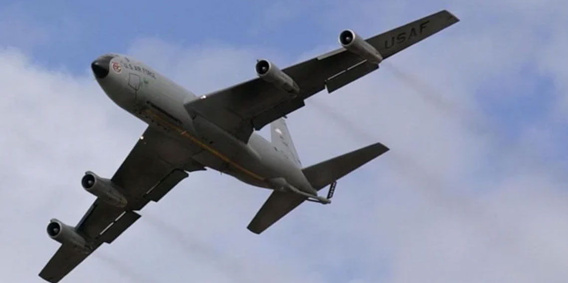 Irak'ta ABD'ye ait yakıt ikmal uçağı düştü!