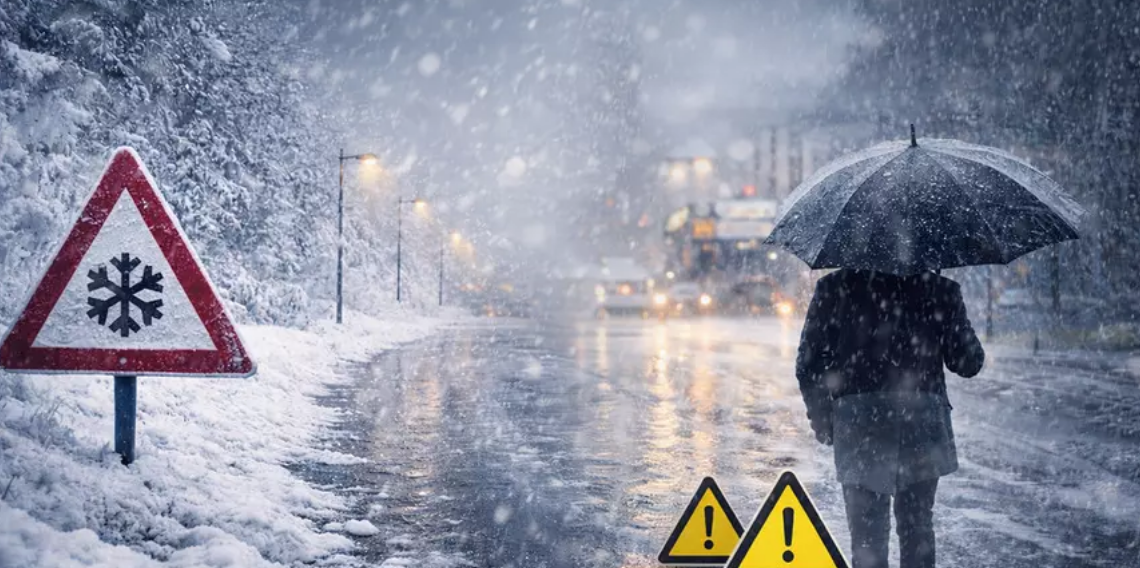 Meteoroloji Uyardı, 24 İlde Kar Yağışı Geliyor, 5 Kentte Yoğun Kar Bekleniyor