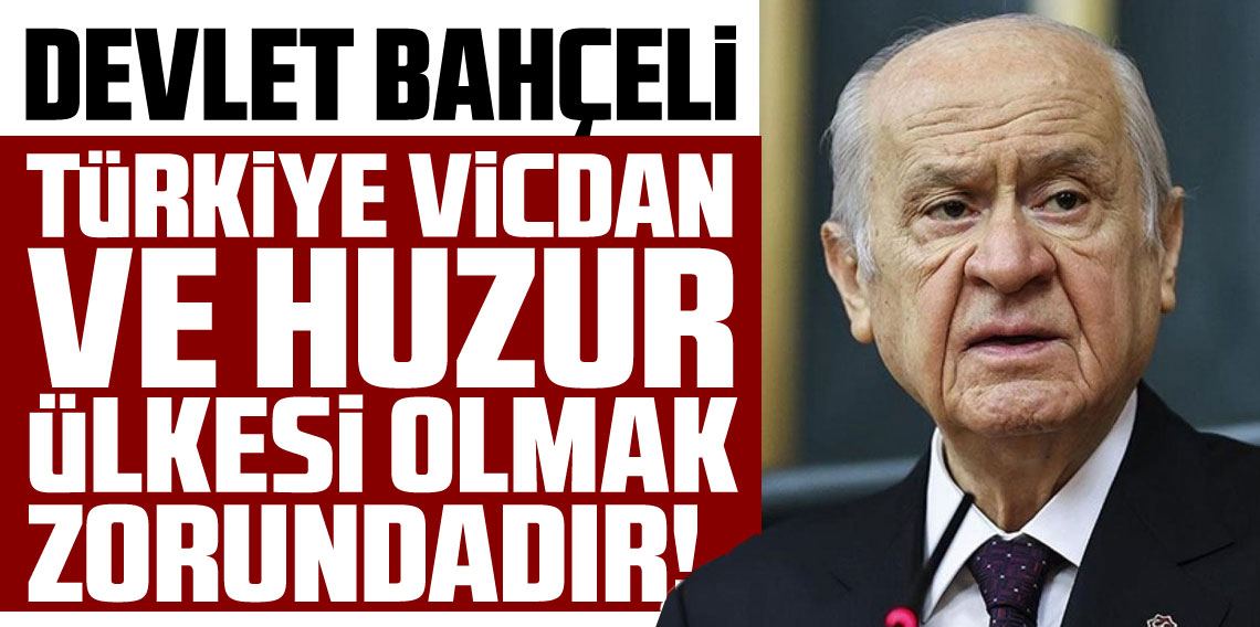 MHP Lideri Bahçeli: 
