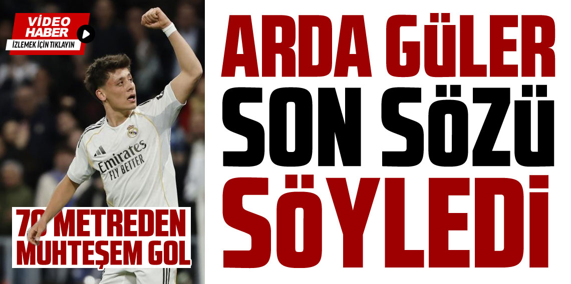 Son sözü Arda Güler söyledi, Real Madrid farklı kazandı