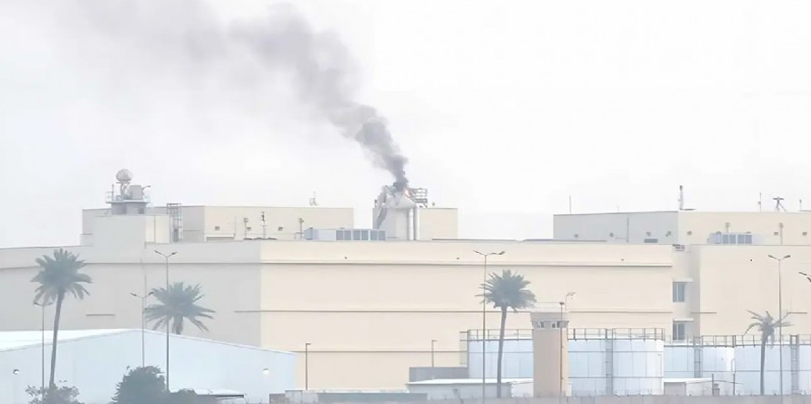 ABD Bağdat Büyükelçiliği’ni hedef alan İHA imha edildi