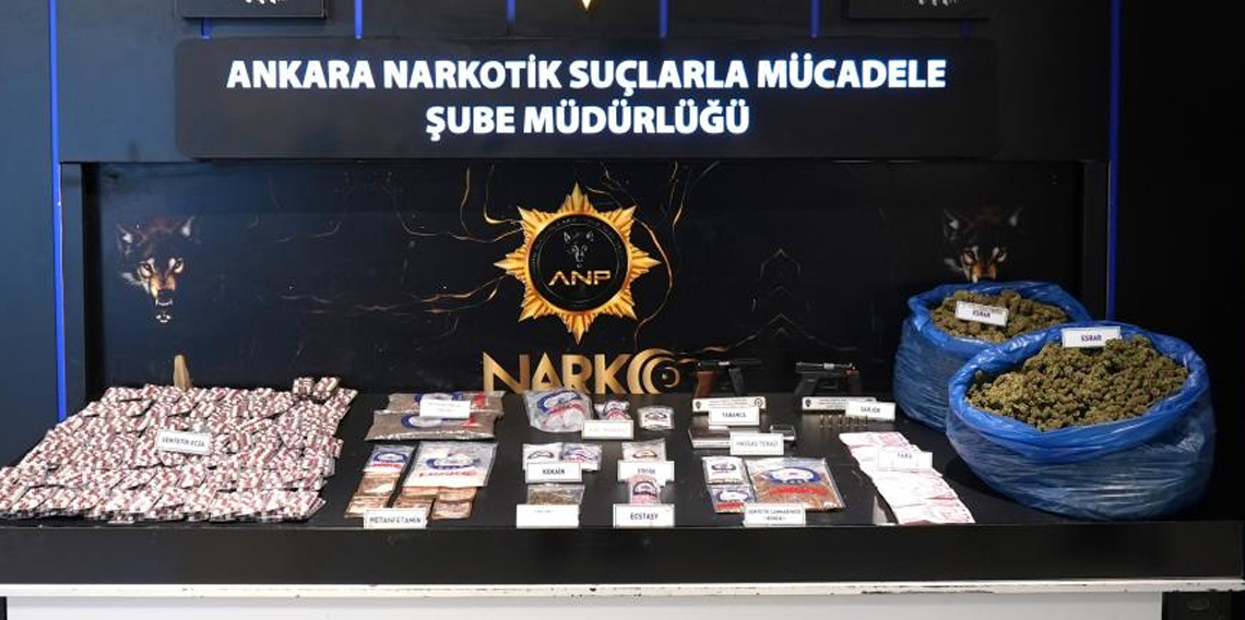 Ankara’da uyuşturucu operasyonu: 29 kişi tutuklandı