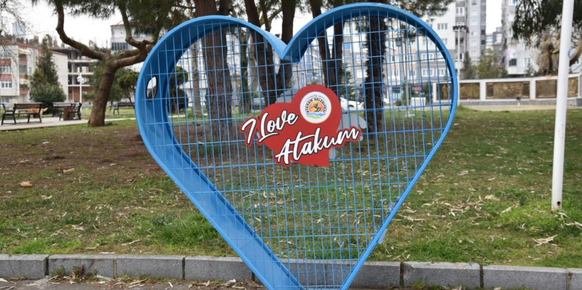 Atakum’da Rengârenk Geri Dönüşüm Kutuları Yerleştiriliyor
