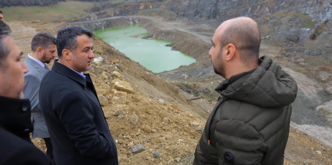 Samsun’da Atıl Maden Ocakları ve Hafriyat Alanları Yeşile Dönüşüyor