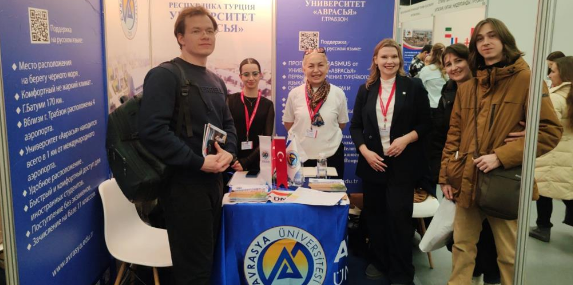 Avrasya Üniversitesi Moskova Eğitim Fuarı’nda Uluslararası İş Birliklerini Güçlendirdi