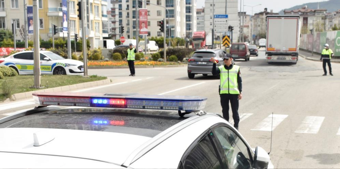 Ordu’da Trafik Denetimleri Sıkılaştırıldı, 19 Bin 918 Araç Kontrol Edildi