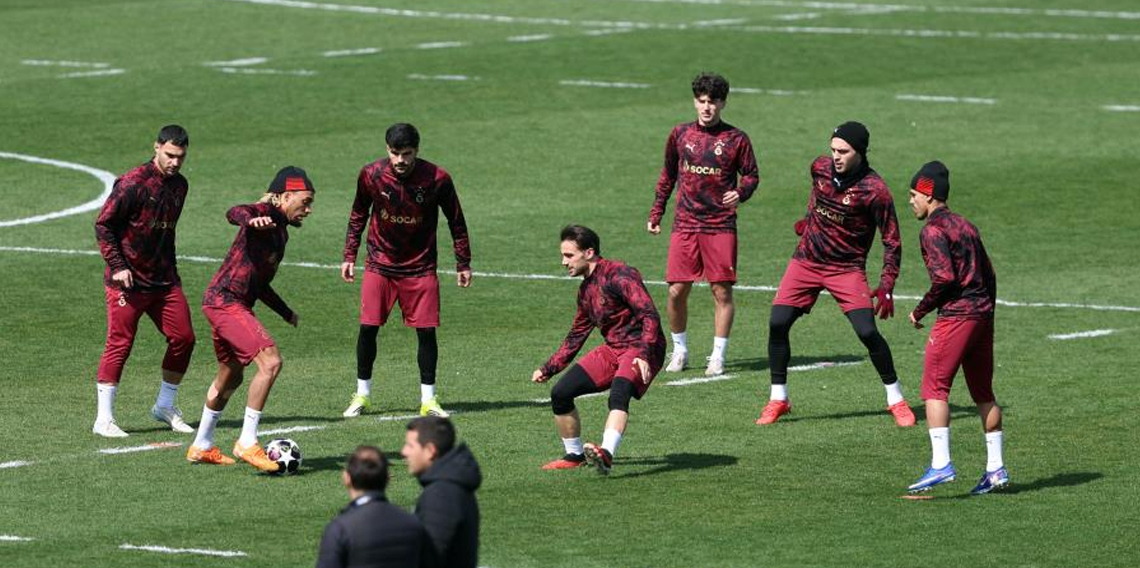 Galatasaray, Liverpool maçı hazırlıklarını tamamladı