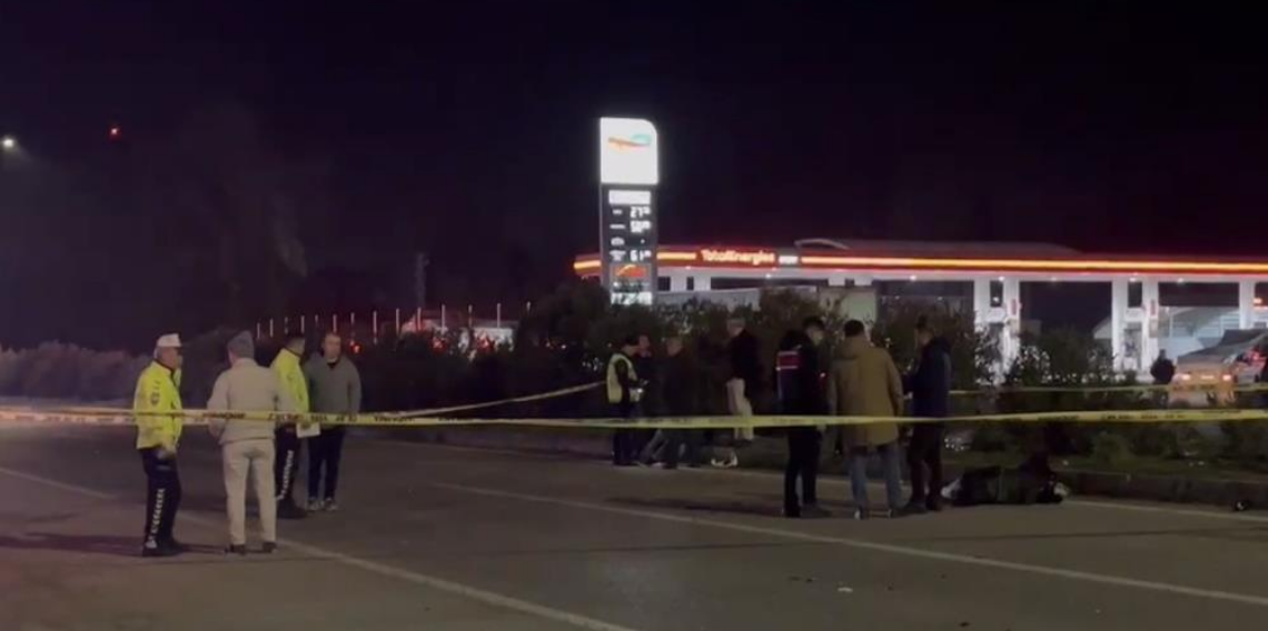 Samsun’da Feci Kaza, Motosiklet Tıra Çarptı