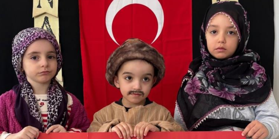 Aydıntepe’de Minik Yüreklerden Büyük Anma, 18 Mart Ruhu Anaokulunda Yaşatıldı