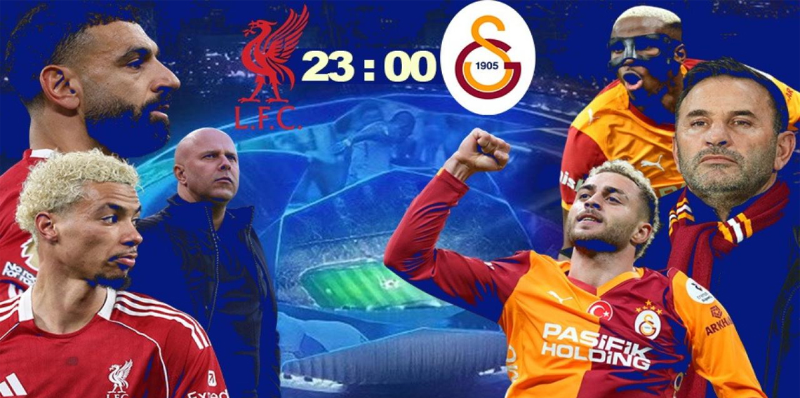 Galatasaray, çeyrek final için Liverpool deplasmanında