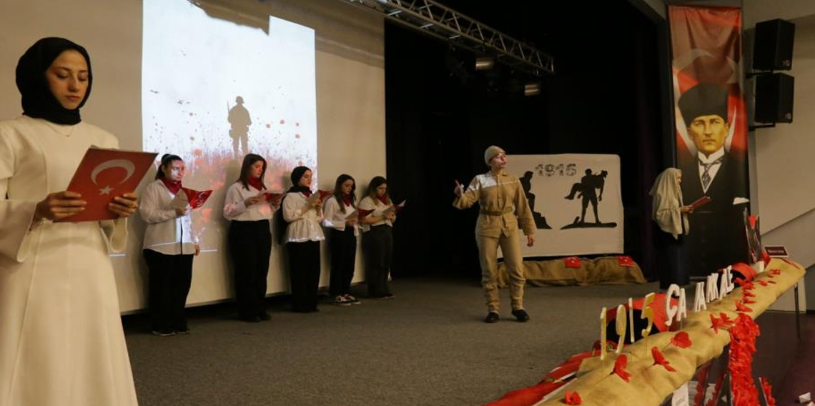 Avrasya Üniversitesi’nde Çanakkale ruhu yaşatıldı