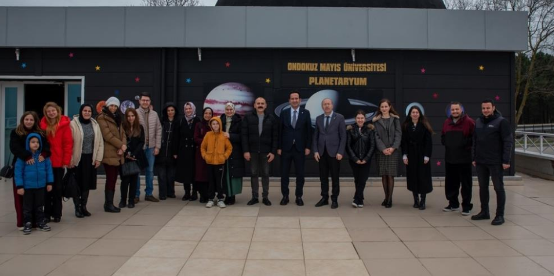 OMÜ Planetaryumu’nda Uzay Deneyimi, Personel için Görsel ve İşitsel Sunum