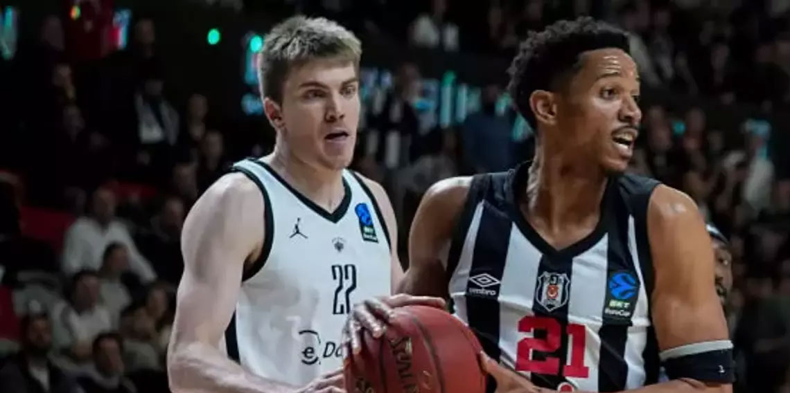 Avrupa'da Türk derbisi! Beşiktaş bir sayı farkla yarı finale yükseldi