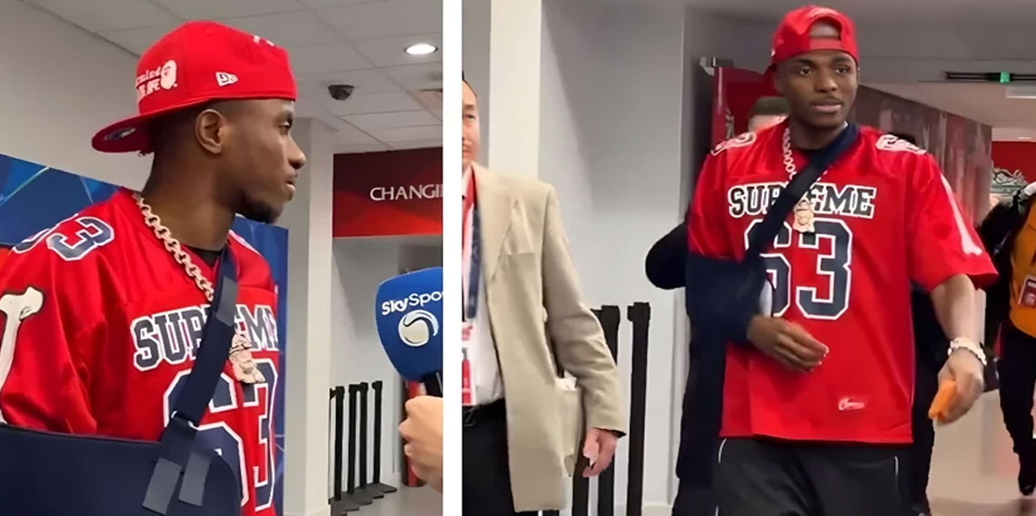 Osimhen Liverpool maçı sonrası kameralarda