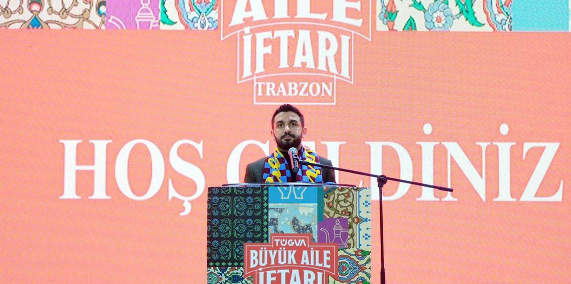 Trabzon’da anlamlı iftar! TÜGVA İl Temsilcisi Hakan Özgören’den dikkat çeken mesajlar