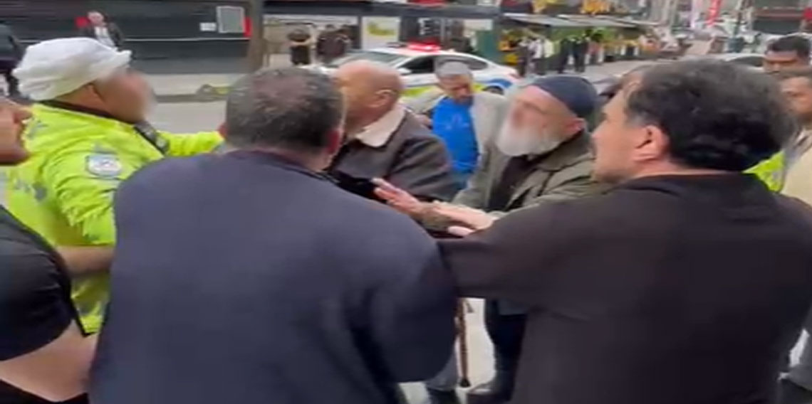 Trabzon’da gergin anlar! Araç tartışması büyüdü, polis ile vatandaş karşı karşıya geldi