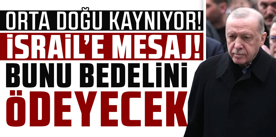 Cumhurbaşkanı Erdoğan'dan bayram namazı sonrası açıklamalar! İsrail'e tepki: Bunun bedelini ödeyecek