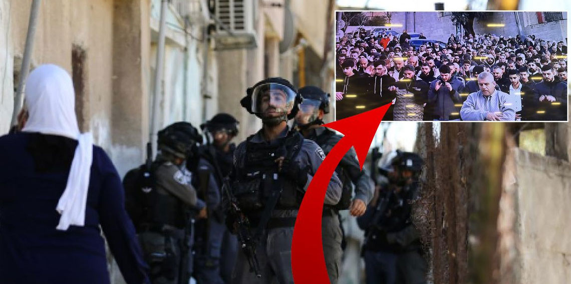 Mescid-i Aksa'da 59 yıl sonra bir ilk! Bayramı zehir eden görüntü