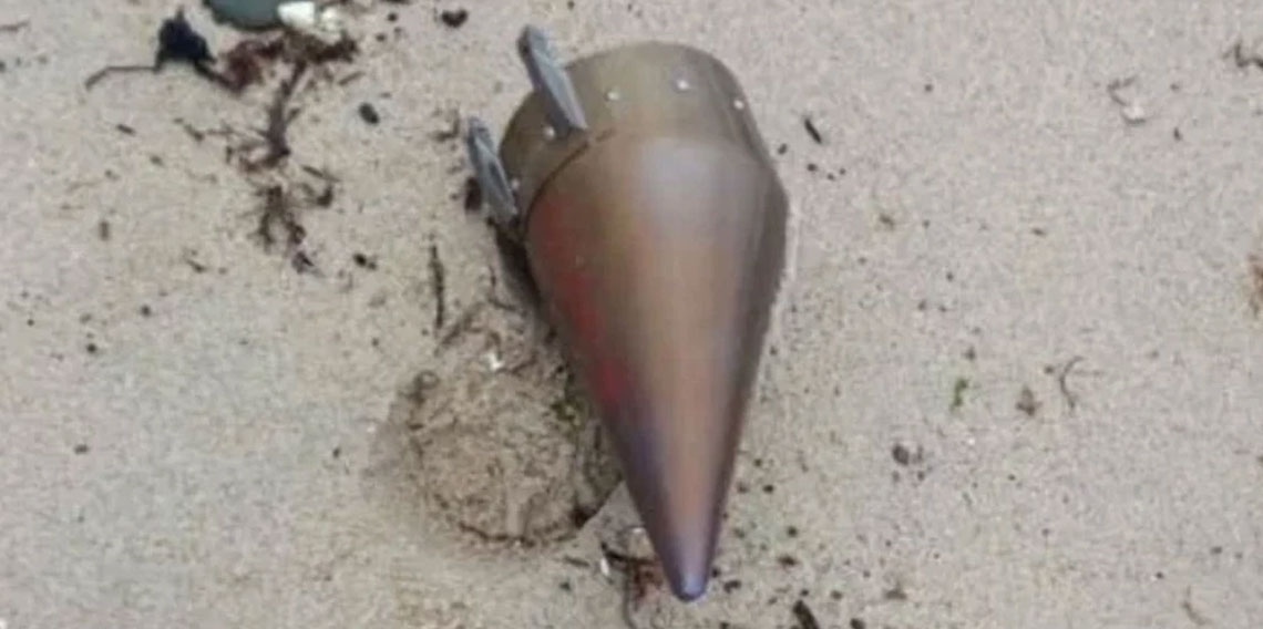 İstanbul Çatalca'da kıyıya füze başlığı vurdu