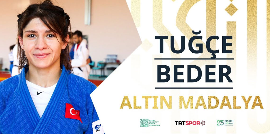 Tuğçe Beder'den judoda altın madalya!