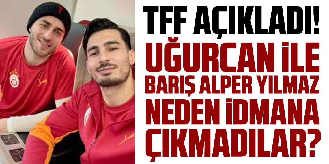 Uğurcan Çakır ve Barış Alper Yılmaz antrenmana çıkmadı
