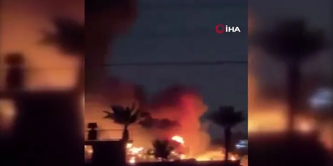 Bağdat Havalimanı’nda ABD üssüne 6 saldırı